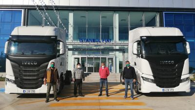 IVECO’dan Metroport’a 2 adet S-WAY çekici teslimatı