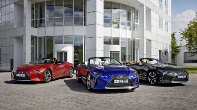 Lexus konforu ve lüksü üstü  açılan LC Convertible’da