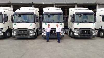 Kare Karayolu’nun araç parkının %90’ı Renault Trucks