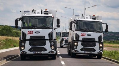 Ford Trucks kamyonları Romanya sokaklarını temizleyecek