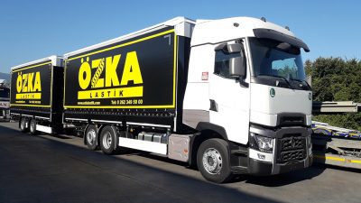 Özka’nın ticari araç lastikleri, Renault Trucks ile taşınacak