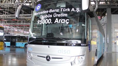 Mercedes-Benz Türk, 95.000’inci otobüsünü üretti