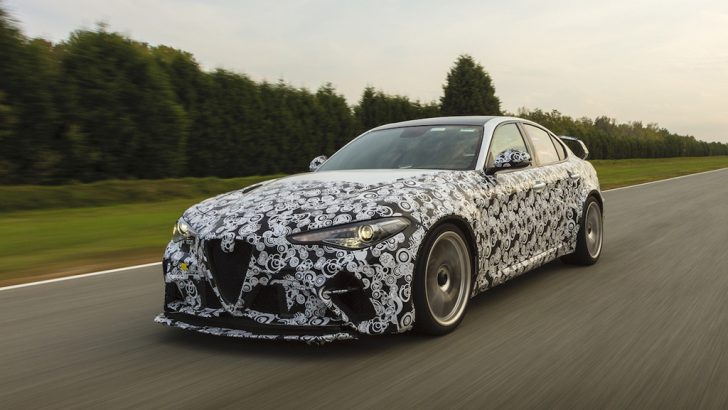 F1 Pilotları yeni Alfa Romeo Giulia GTA’yı test etti