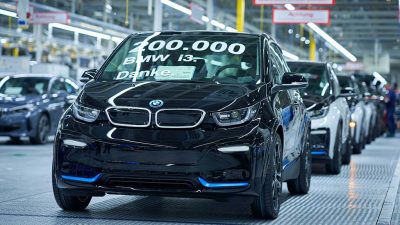 200 bininci BMW i3 kez banttan indi