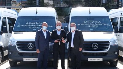 Öz Uludağ Turizm’e 15 adet Mercedes-Benz Sprinter teslimatı gerçekleştirildi