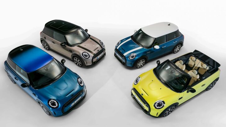 MINI 3 Kapı, MINI 5 Kapı ve MINI Cabrio