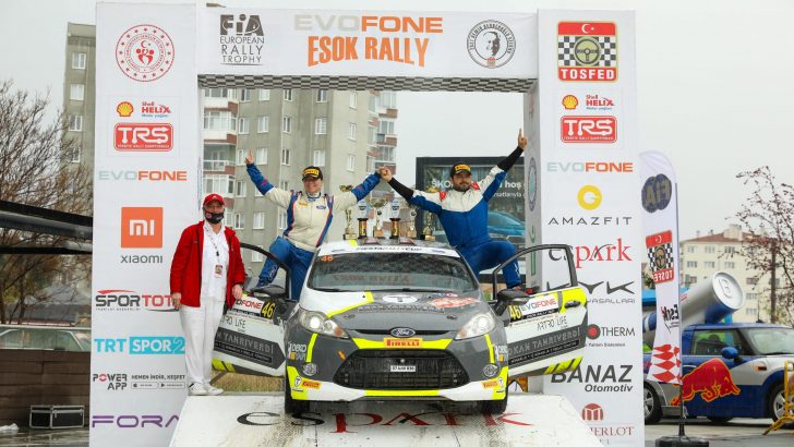 ESOK Ralli’sinde ‘Fiesta Rally Cup’ heyecanı doruktaydı!