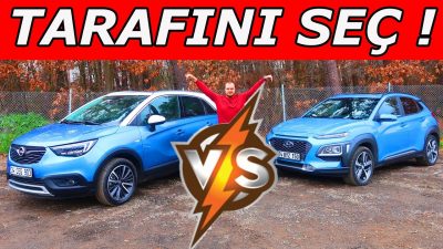 Tarafını Seç! | Hyundai Kona vs Opel Corssland X Test | Karar vermek zor mu?