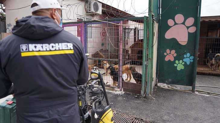 Kärcher patili dostlarımızı yalnız bırakmadı