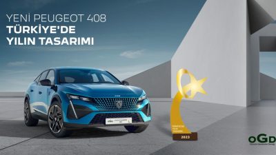Türkiye’de Yılın Tasarım Ödülü Peugeot 408’in Oldu