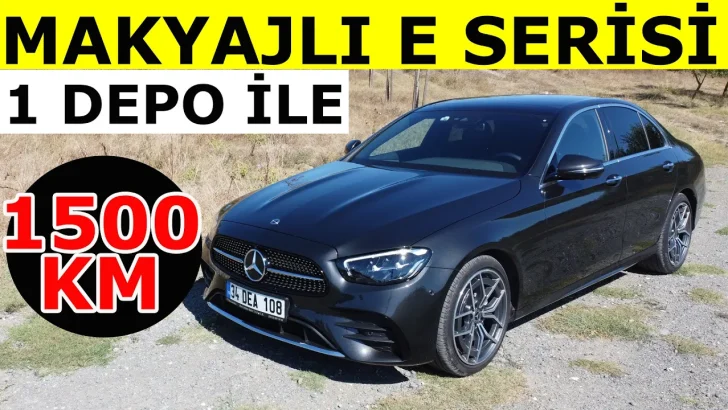 Makyajlı Mercedes Benz E Serisi 2021 E200 d 9G-Tronic | Tek depo ile 1500 Km! | Makyajlı E Serisi