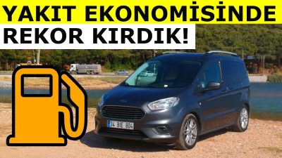 Ford Tourneo Courier 1.5 TDCi ile nasıl daha az yakarım? | VGT tüketimi düşürür mi?